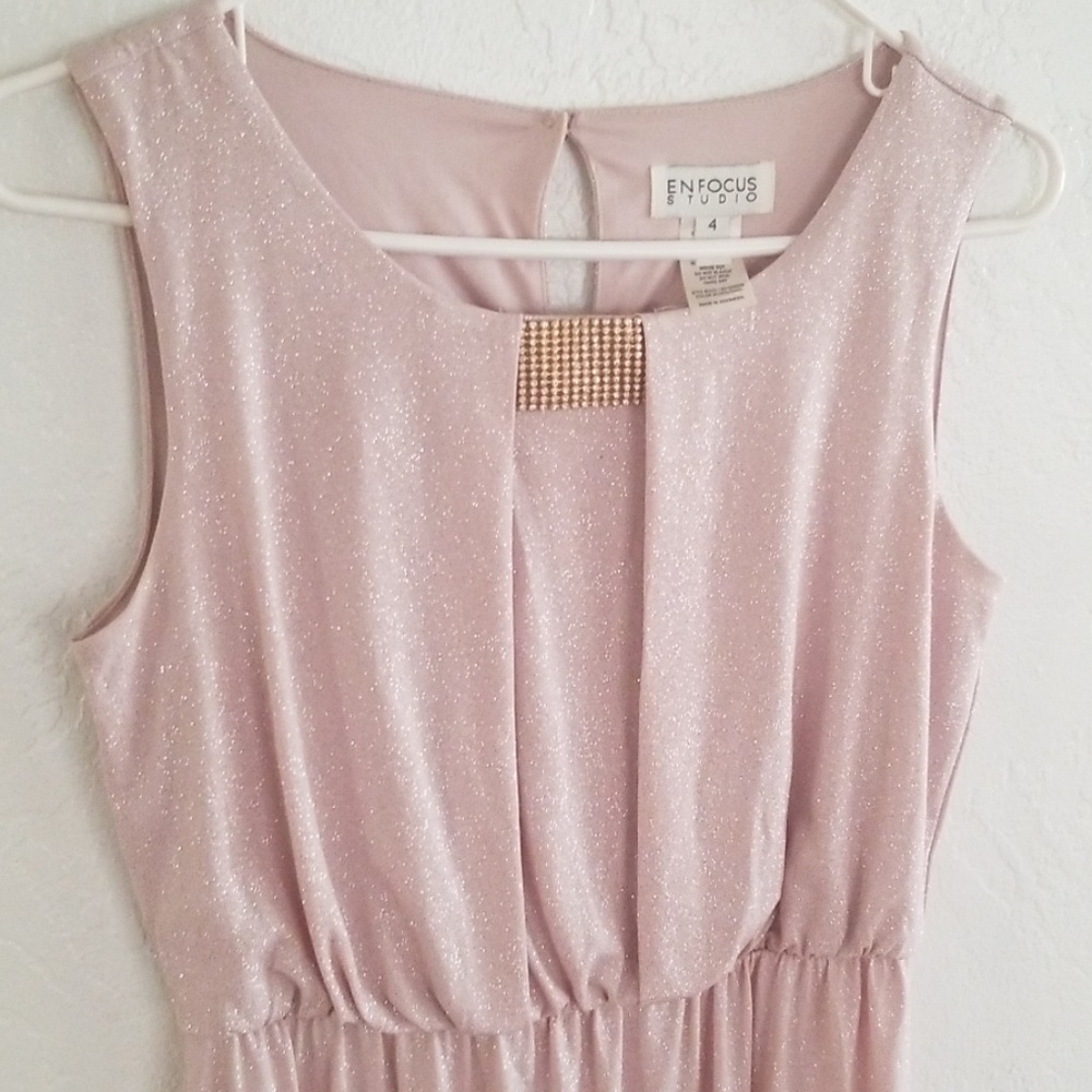Coco/sand colored enfocus studio maxi dress